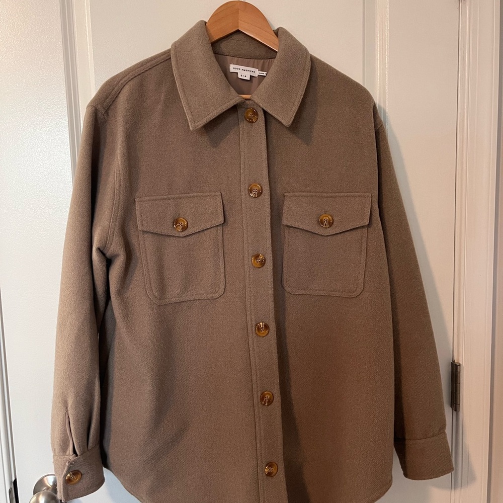 Good American Tan Jacket
